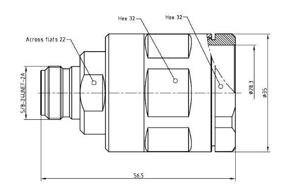 7/8" N female connector 2