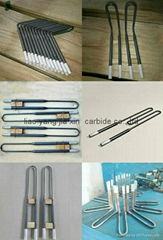 Molybdenum disilicide (MoSi2) heating elements