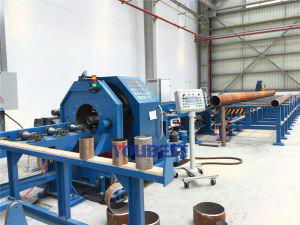 Integrated Pipe Cutting And Beveling Machine