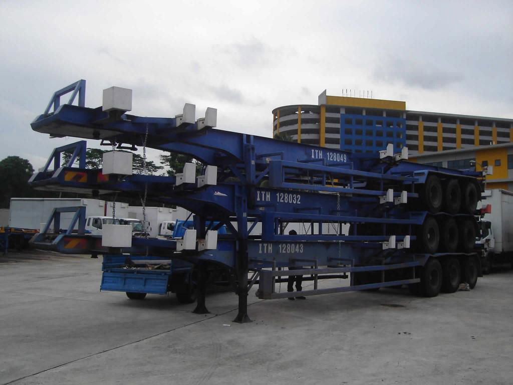 Used 40FT Skeletal Trailers 5