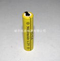 Ni-Cd  rechargeable batteries  2/3AA 400mAh 3