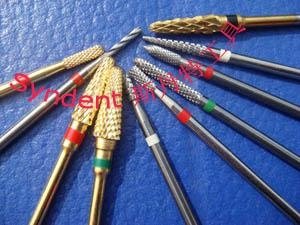 Carbide burs for dental in HP and diamond burs