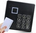 103A Factory PIN keyboard Back light proximity card RFID wiegand 26  wiegand 34