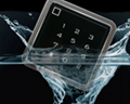 metal touch keypad waterproof anti alarm wifi access control 4