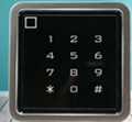 metal touch keypad waterproof anti alarm wifi access control 7