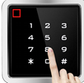 metal touch keypad waterproof anti alarm wifi access control 2