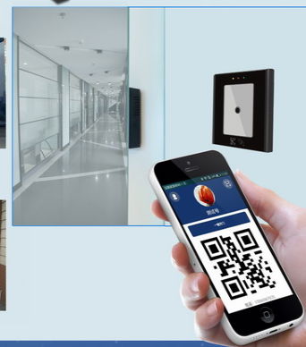 ER80 QR Code Access Card Reader work with access control board 