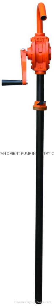 Vane hand rotary oil pump