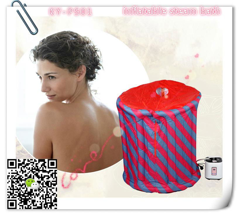 inflatable portable steam Sauna for family as hot therapy sauna dome 2