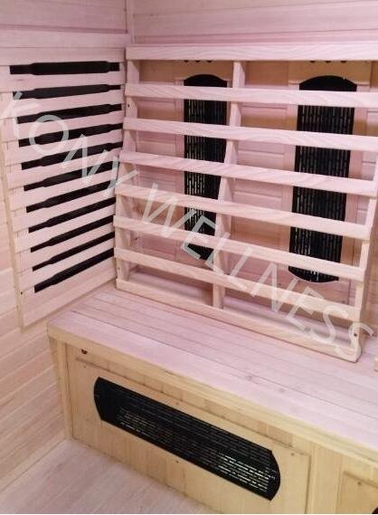 Combined heater dry sauna 4