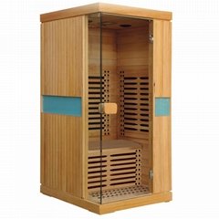newest Far Infrared Sauna Room made of hemlock or cedar 