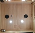 2 Person Far Infrared Sauna Room Made of Pure Hemlock Wood with Ce and ETL