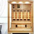 far infrared sauna for 3 person indoor use