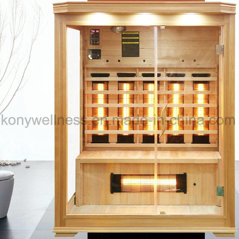 square dry sauna,3 person size