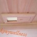 New far infrared sauna for four person use
