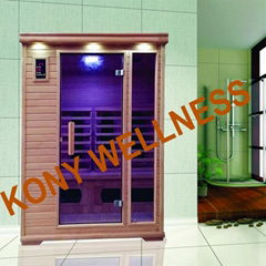 Combined heater dry sauna