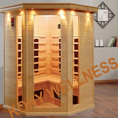 hemlock corner far infrared sauna room