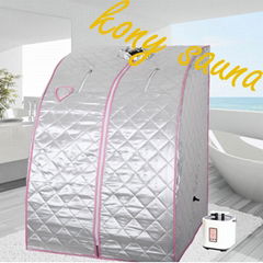 portable steam sauna as hot therapy wet bath