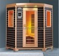 deep color far infrared sauna room