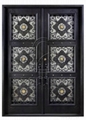 wrought iron door