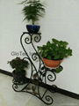 wrought iron flower holder 2