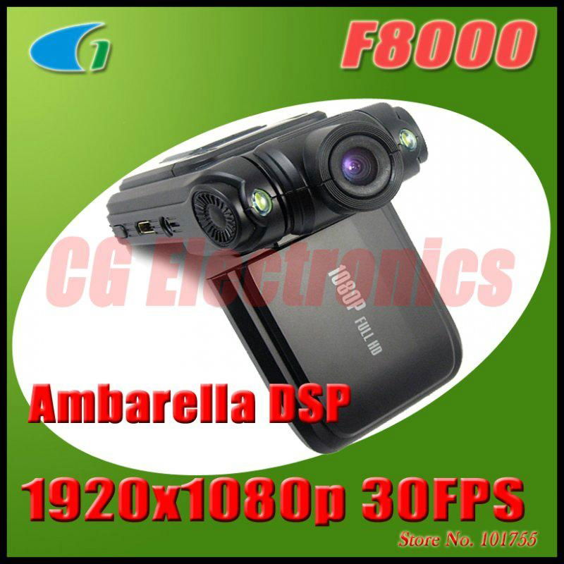 F8000 Mini Full HD 1920x1080p 30FPS Portable Car DVR Camcorder w/2.0' LCD