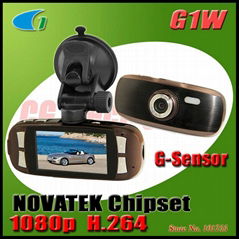 G1W NOVATEK Chipset 96650 H.264 1080P 30FP Car DVR 2.7" LCD Recorder Video Dashb