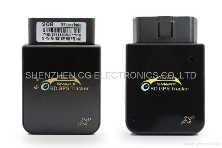 Super mini Vehicle In Car OBD2 OBDII GRS GSM GPRS Tracker Built-in Battery