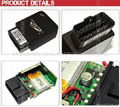 Super mini Vehicle In Car OBD2 OBDII GRS GSM GPRS Tracker Built-in Battery 5