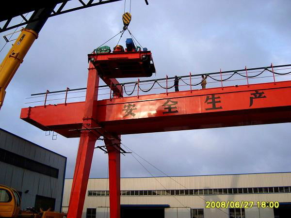mg double beam gantry crane 5