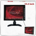 10.4"TFT LCD monitor, VGA port, touch screen 