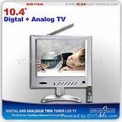 10.4 inch digital TV with super high definition TFT screen 