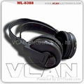 IR wireless stereo headphone