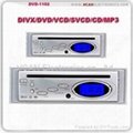 CAR DIVX/DVD/VCD/DVCD/SVCD/CD/MP3 compatible 