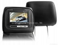 7 inch dvd player with headrest pillowbag +cover 