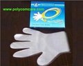 PE Poly Glove  with Dispenser Box