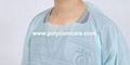 CPE/PE Elastic Cuff Style Surgical Gown  3