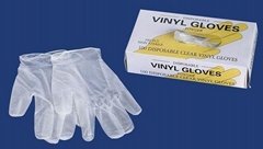 Disposable Vinyl Gloves-powdered, DEHP FREE