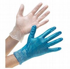 Disposable Vinyl Gloves-powder free, DEHP FREE clear