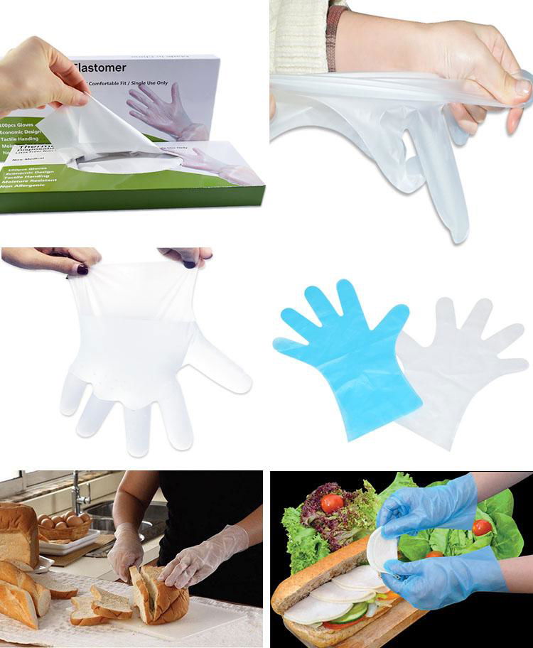 Disposable HYBRID TPE Glove