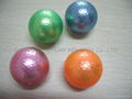 metallic golf ball 1