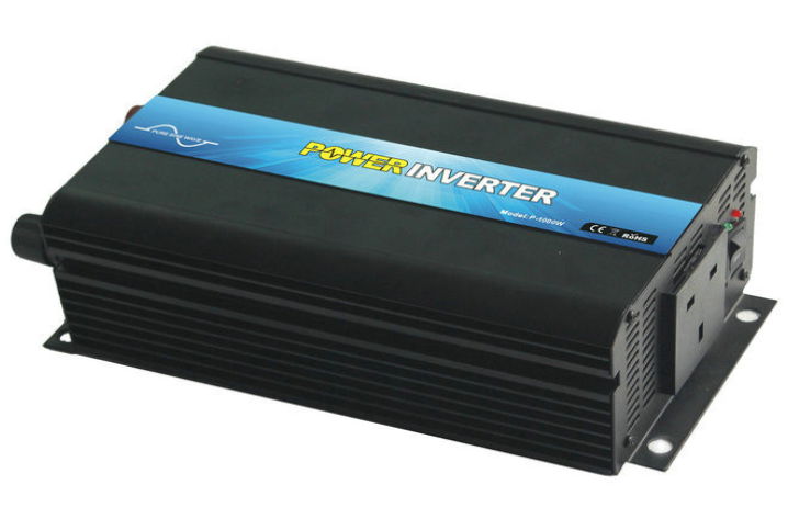 P-1000 High frequency Pure Sine Wave Power Inverter 1000w 12v DC to 110V 120v AC