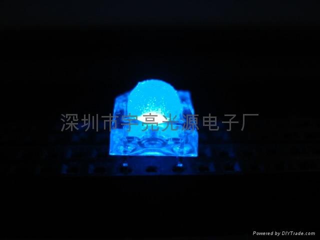 3MM蓝色食人鱼LED发光二极管 2