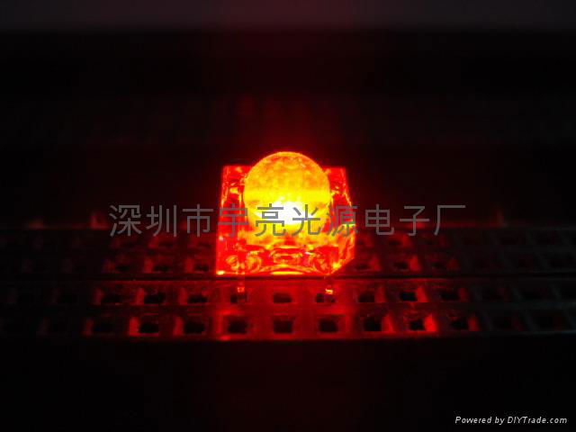 3MM红色食人鱼LED发光二极管 2