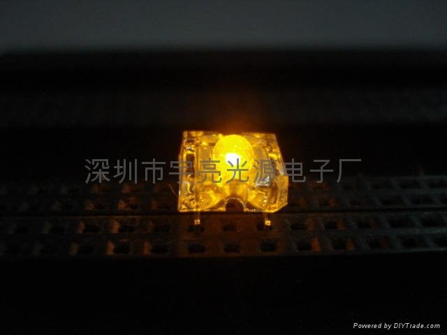 3MM黄色食人鱼LED发光二极管