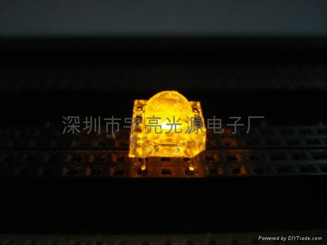3MM黄色食人鱼LED发光二极管 2