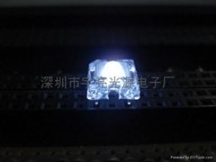3MM白色食人鱼LED发光二极管