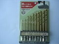 10pcs hex shank drill set