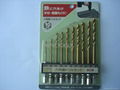 10pcs hex shank drill set