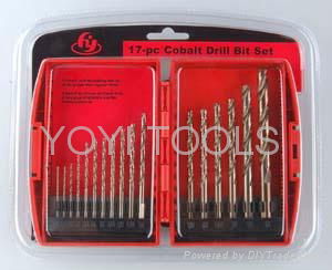 17pcs drill set